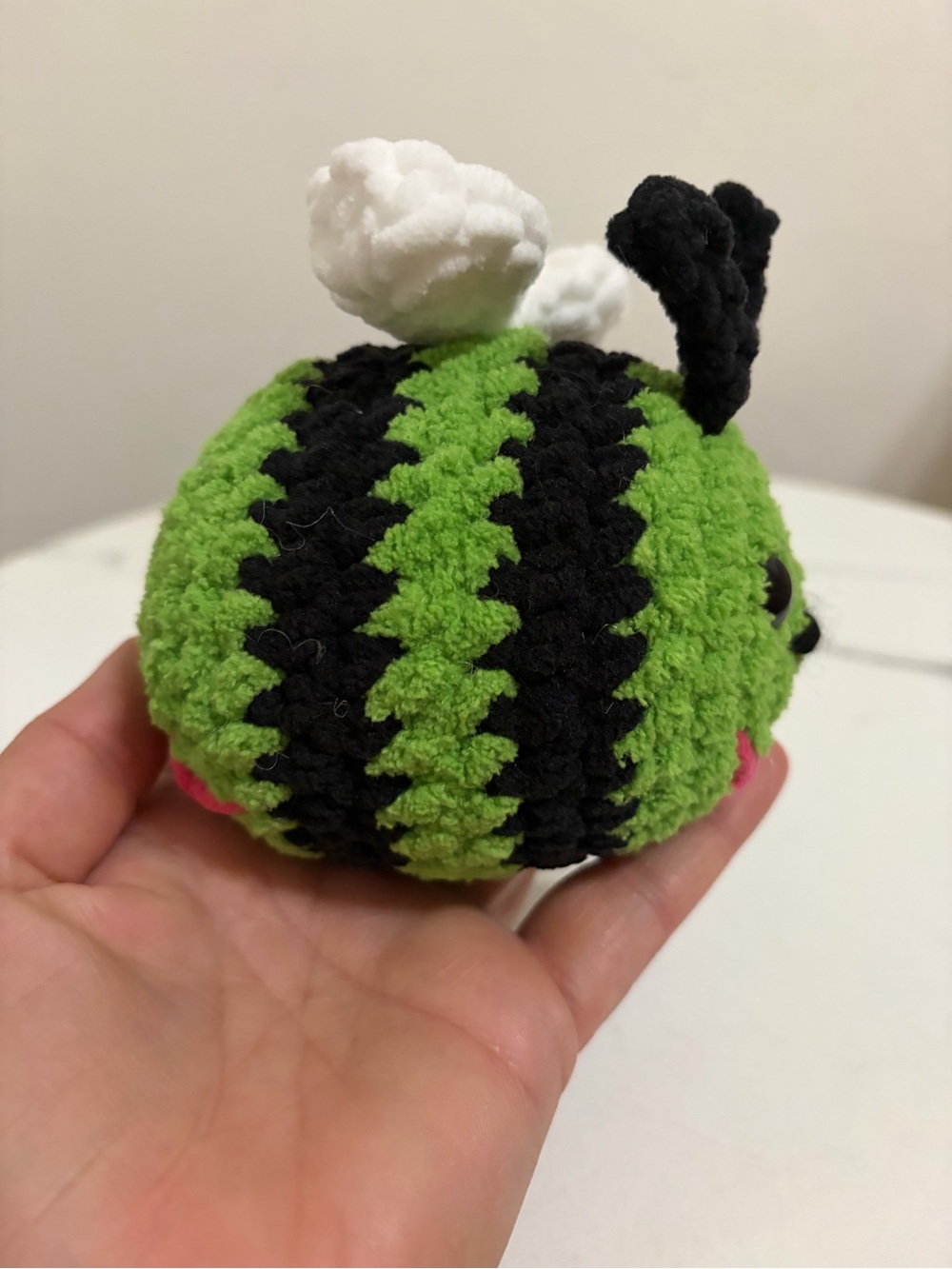 Crochet Plush Zombie Bee 🐝 🧟♂️ - Picture 4 of 7